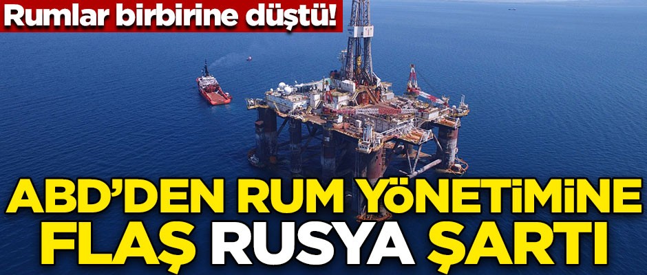 Rumlar birbirine düştü! ABD'den Kıbrıs Rum yönetimine flaş Rusya şartı