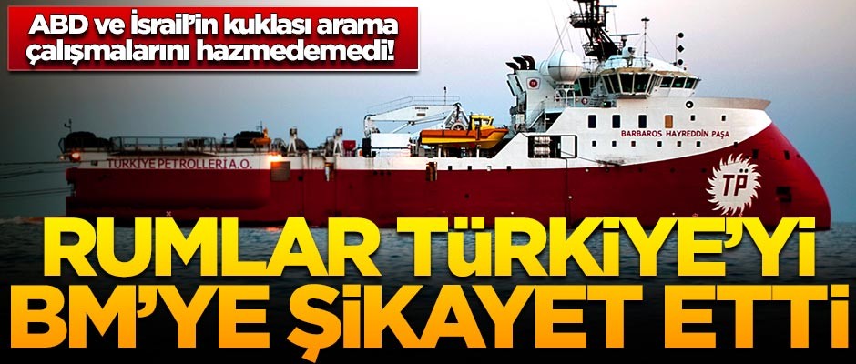 Rumlar Türkiye'yi Birleşmiş Milletlere şikayet etti!