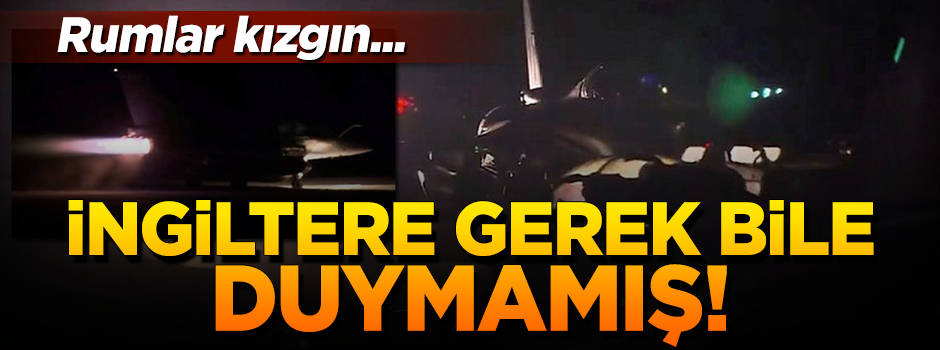 Rumlar üzgün...İngiltere Rumlara bilgi verme gereği duymamış