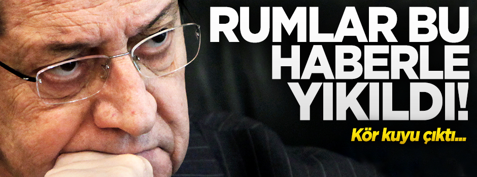 Rumları yıkan haber!