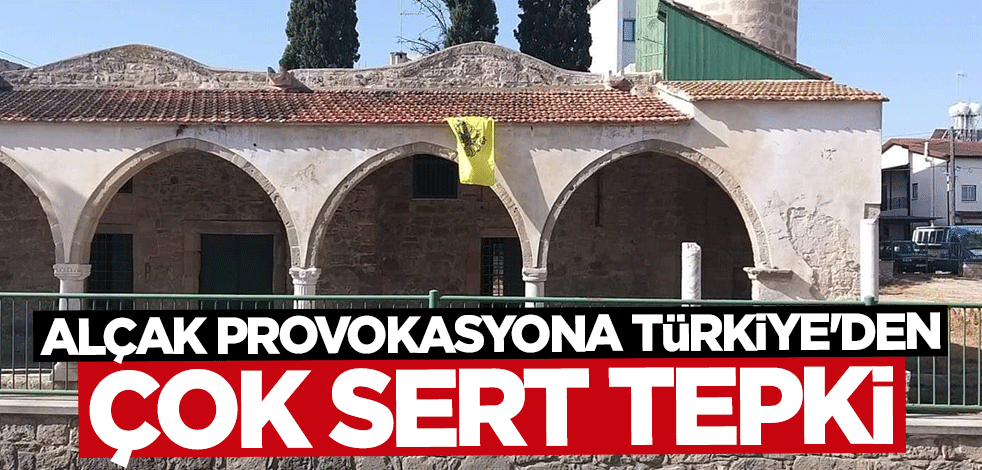 Rumların "Bizans bayraklı" alçak provokasyonuna Türkiye'den sert tepki
