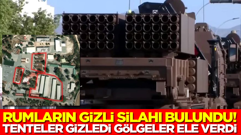 Rumların gizli silahı bulundu: Tenteler gizledi, gölgeler ele verdi