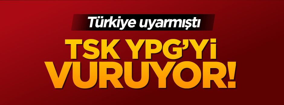 Rus ajansı: TSK, YPG'yi bir kez daha bombaladı