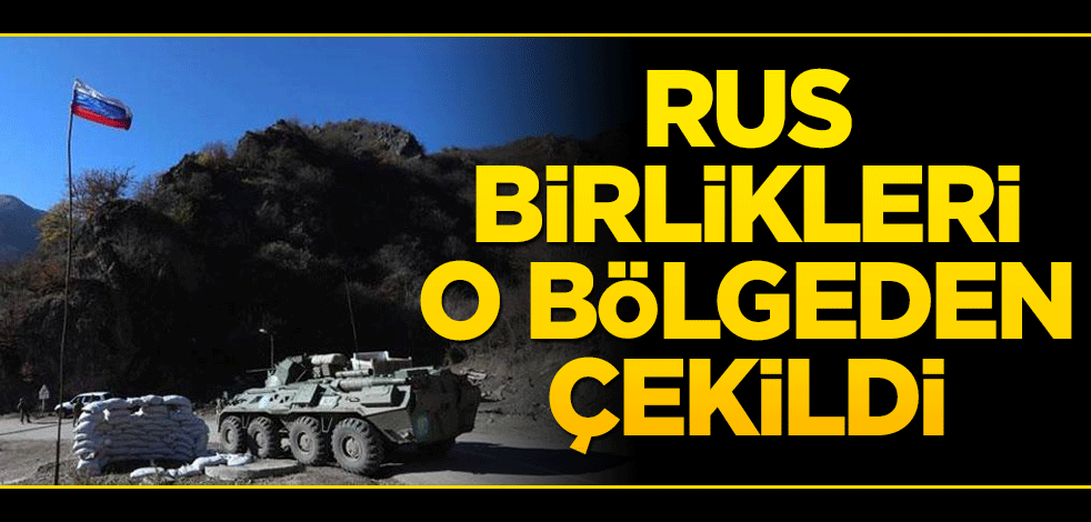 Rus Barış Gücü birlikleri, Karabağ’daki 3 bölgeden gözlem noktasını kaldırdı