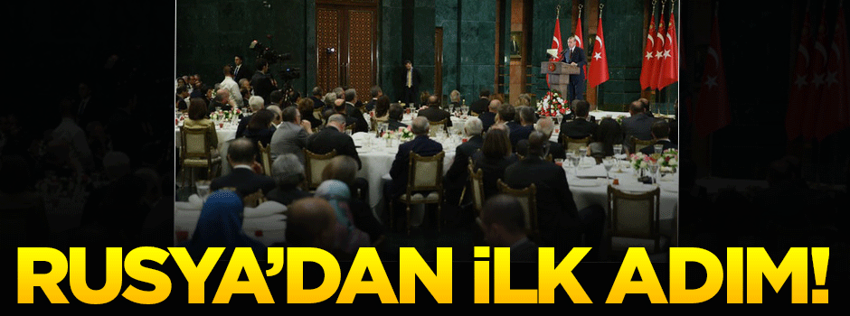 Rus Büyükelçi Cumhurbaşkanlığı'nda iftara katıldı