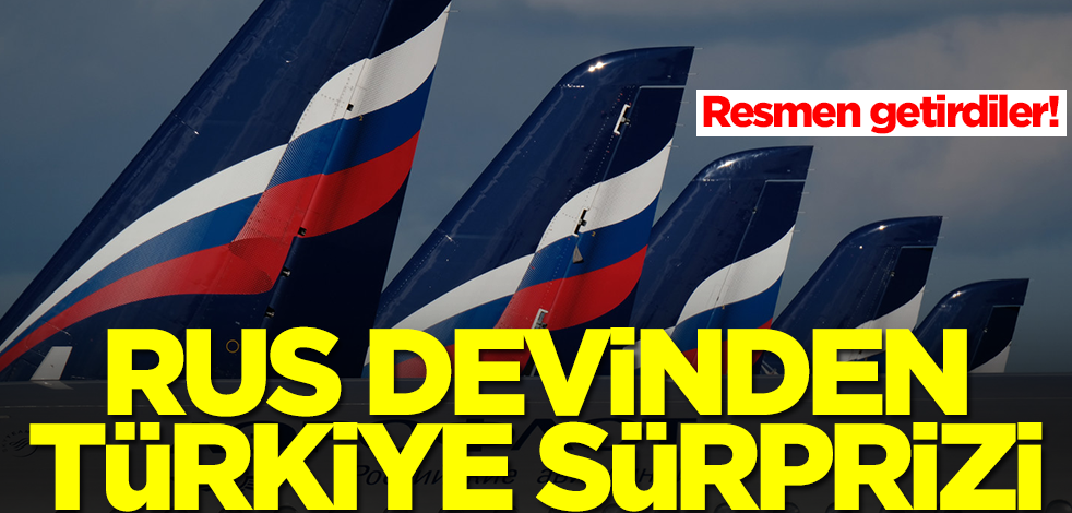 Rus devinden sürpriz Türkiye kararı! Resmen getirdiler