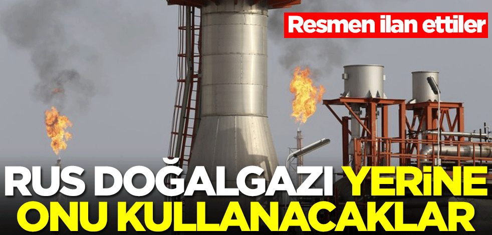 Rus doğalgazı yerine onu kullanacaklar! Çözümü buldular