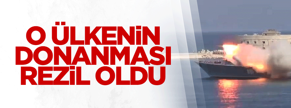 Rus donanması rezil oldu