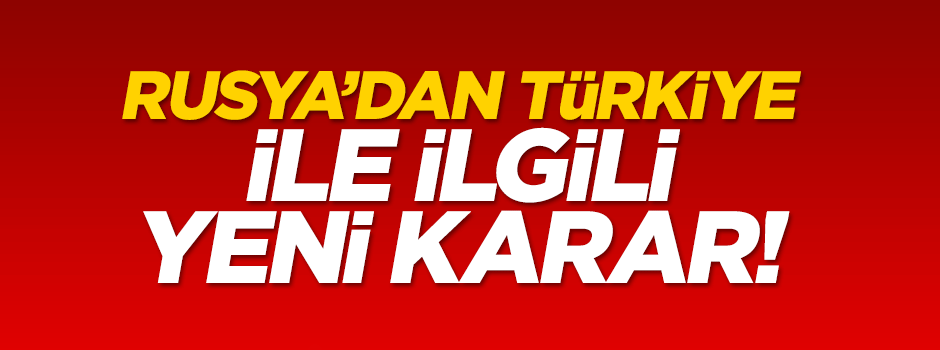 Rus Hükümeti kontrolün arttırılması talimatı verdi