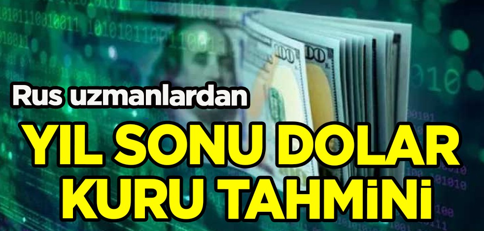 Rus isim yıl sonu dolar kuru için tahmini yaptı: Doları olan o tarihi beklesin: Uçuşa geçecek!