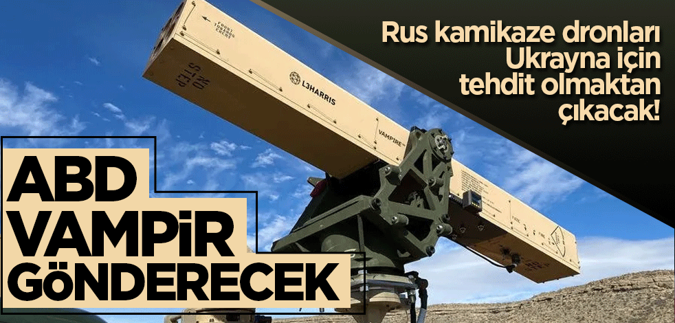 Rus kamikaze dronları Ukrayna için tehdit olmaktan çıkacak! ABD'den vampir siparişi