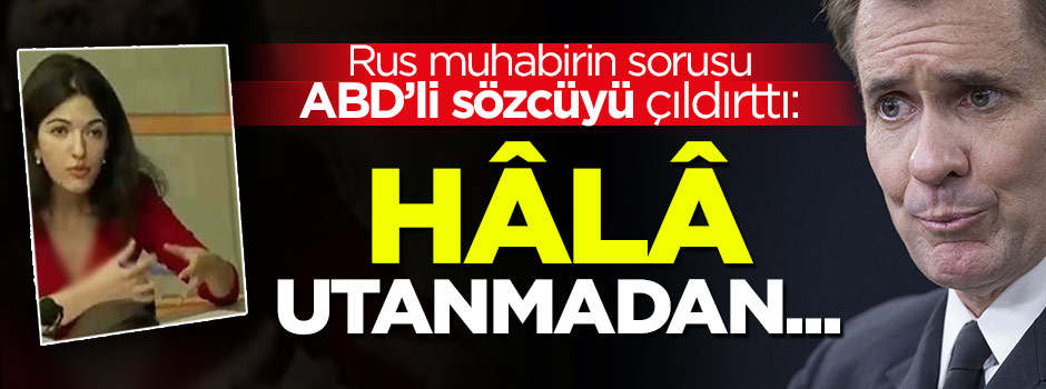 Rus muhabirin 'Türkiye sorusu' sözcüyü çıldırttı