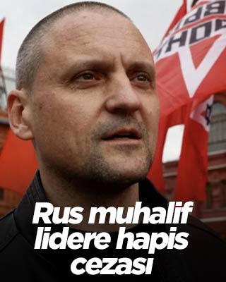 Rus muhalif lidere hapis cezası