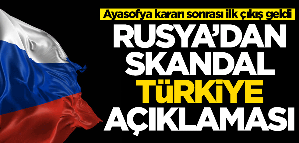 Rus Ortodoks Kilisesi'nden Ayasofya açıklaması