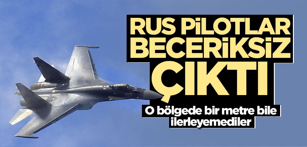 Rus pilotlar Al-Nayrab'da başarılı olamadı