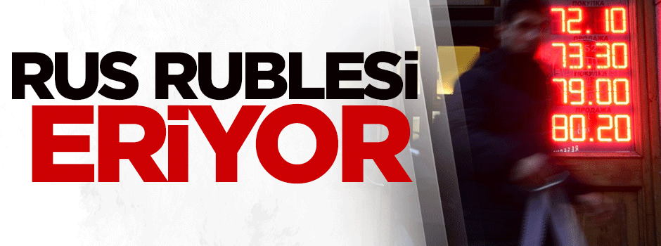 Rus rublesi eriyor