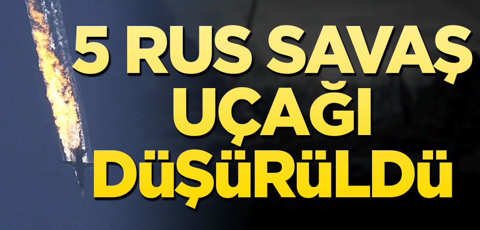 Rus savaş uçağı düşürüldü