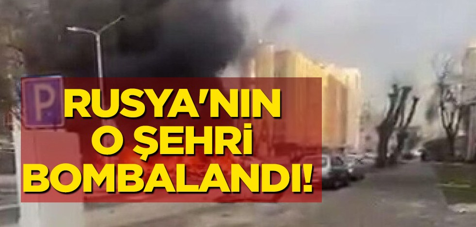 Rus şehirlerine dev bombalar yağdı: Roket merkez bölgelerinde düşürüldü! Ölümlere neden oldu, Ruslar çok can kaybetti