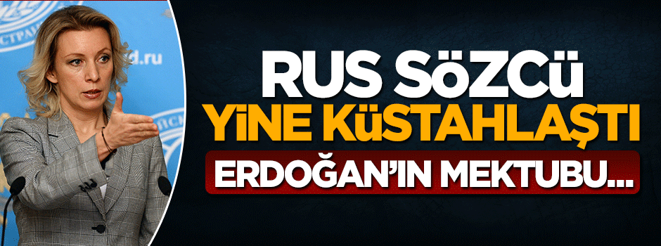 Rus sözcüden küstah sözler