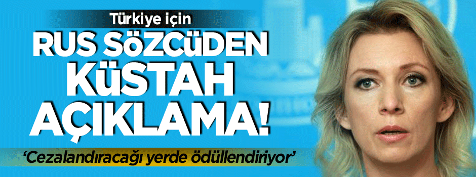 Rus sözcüden küstah 'Türkiye' açıklaması!