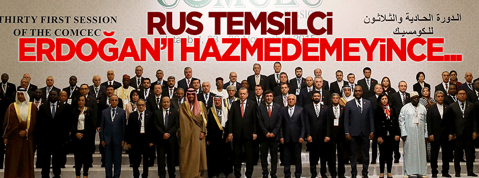 Rus temsilci Erdoğan'ın sözlerini hazmedemedi