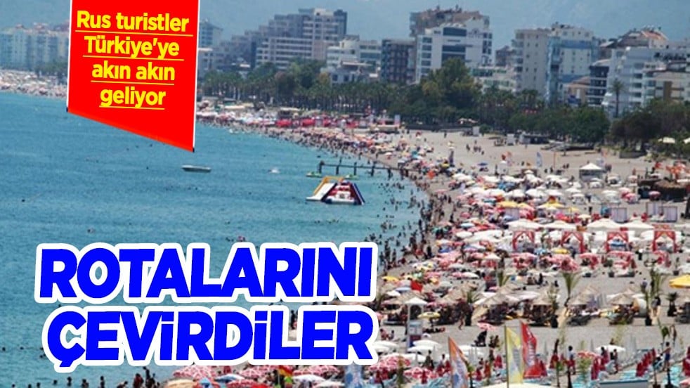 Rus turistler Türkiye'ye akın akın geliyor: Ruslar Türkiye'de o sorunu yaşıyor yalanı patladı!