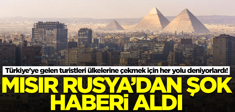 Rus turistleri Türkiye'nin elinden almak için her yolu deniyorlardı! Mısır'a çok büyük darbe, kara haberi aldılar