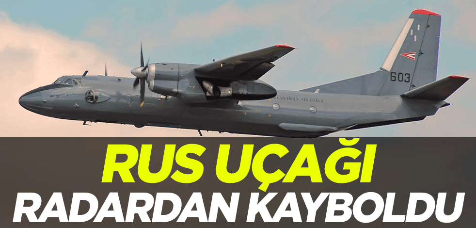 Rus uçağı radardan kayboldu
