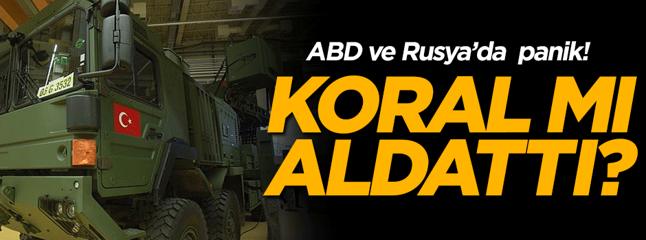 Rus uçaklarını KORAL mı aldattı?