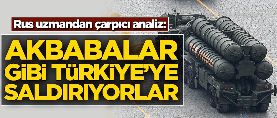 Rus uzmandan çarpıcı analiz: Akbabalar gibi Türkiye'ye saldırıyorlar