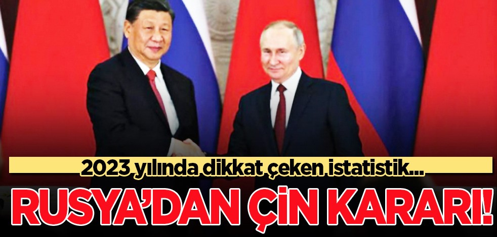 Rus yetkili çok önemli gelişmeyi duyurdu: Rusya-Çin ticareti 2023 yılı ithalatını artırdı!