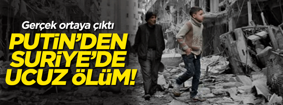 Ruslar Suriye'de 403 sivil katletti