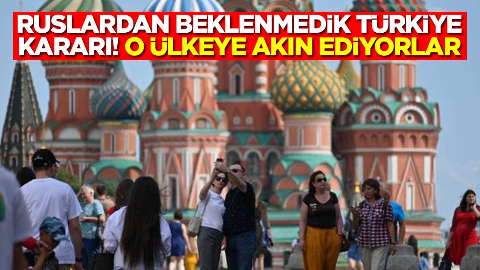 Ruslar Türkiye'den vazgeçmeye başladı: Tası tarağı toplayıp o ülkeye gittiler