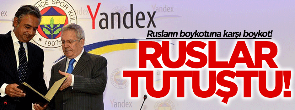 Rusların boykotuna karşılık Türkiye'de boykotlar başladı!