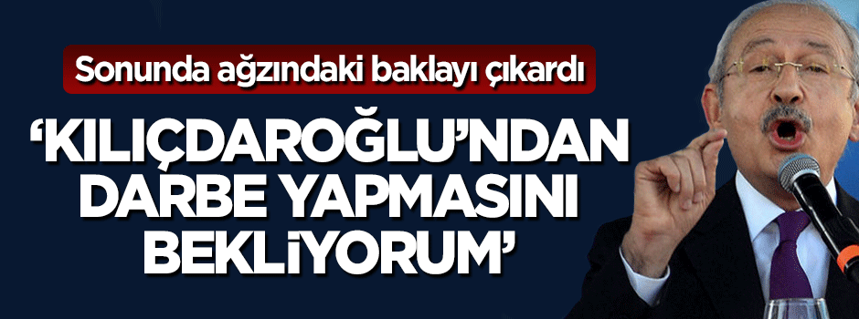 Rüstem Batum ağzındaki baklayı çıkardı: Kılıçdaroğlu'ndan darbe bekliyorum
