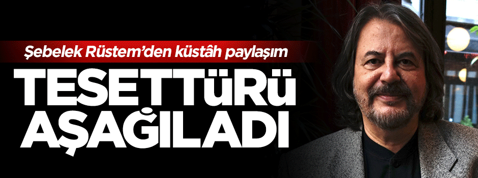 Rüstem Batum tesettürü aşağıladı