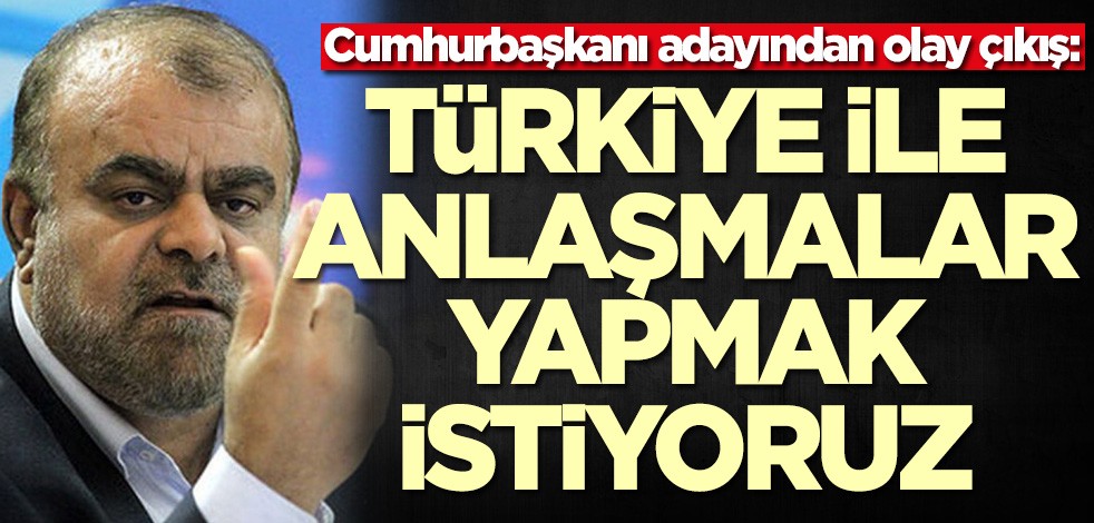 Rüstem Kasımi: Türkiye ile anlaşmalar yapmak istiyoruz