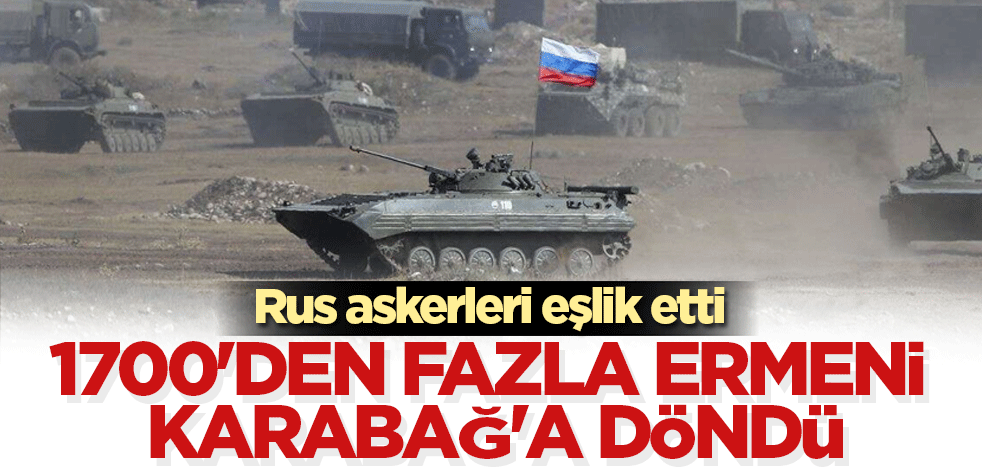 Rusya: 1700'den fazla Ermeni sığınmacı Karabağ'a döndü