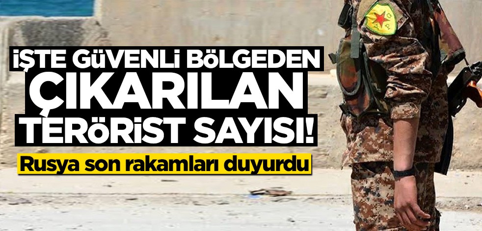 Rusya 34 bin YPG/PKK'lı teröristin güvenli bölgeden çıktığını açıkladı