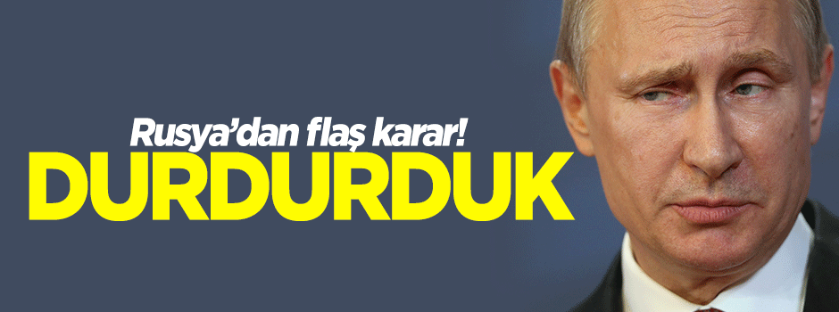 Rusya: Askeri iletişimi durdurduk