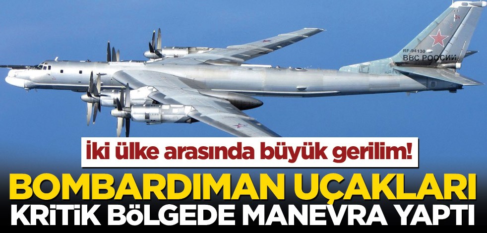 Rusya bombardıman uçakları kritik bölgede manevra yaptı! ABD ordusu tepkili
