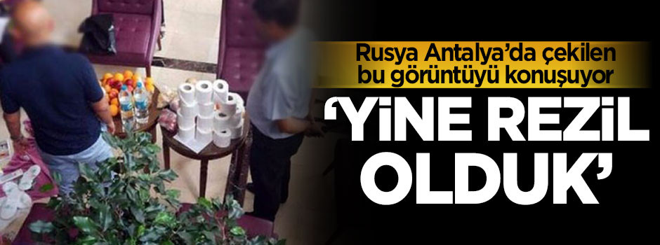 Rusya bu görüntüyü konuşuyor! 'yine rezil olduk'