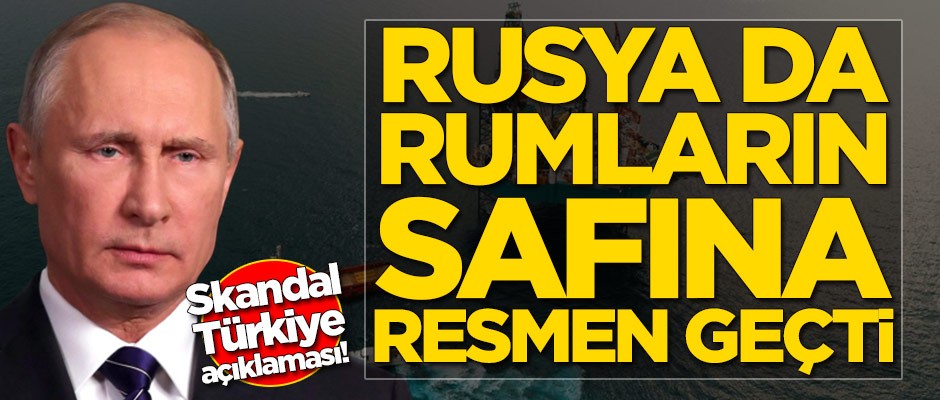 Rusya da Rumların safına geçti!