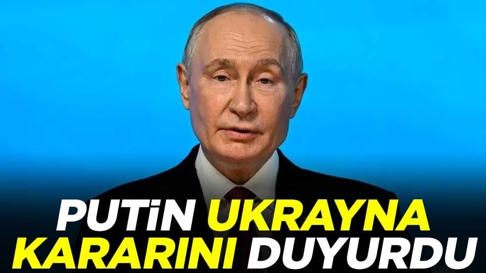 Putin, Ukrayna kararını duyurdu