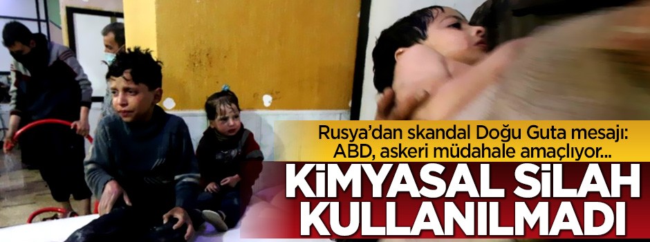 Rusya: Duma'da kimyasal silah kullanılmadı