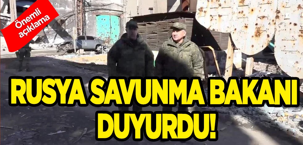 Rusya duyurdu: Şoygu, tarihi cephe hattına gönderilecek askeri teçhizatı hazır! Çıkış planı