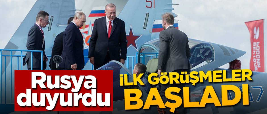 Rusya duyurdu! SU-57 için ilk görüşmeler başladı