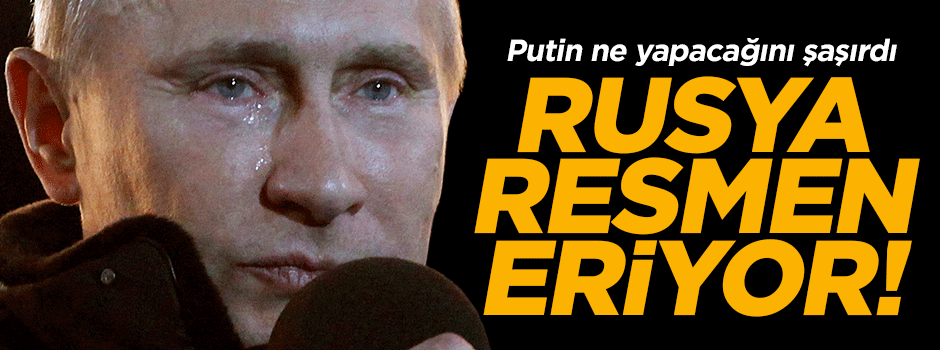 Rusya eriyor!