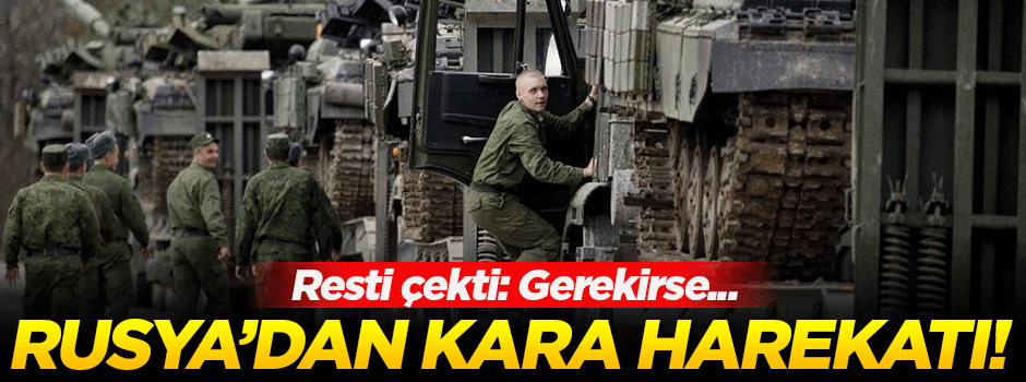 Rusya: Gerekirse Kırım'a kara birlikleri de göndeririz