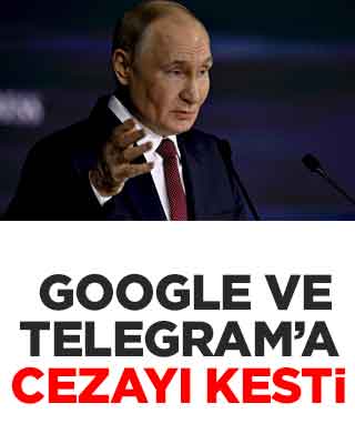 Rusya, Google ve Telegram’a cezayı kesti